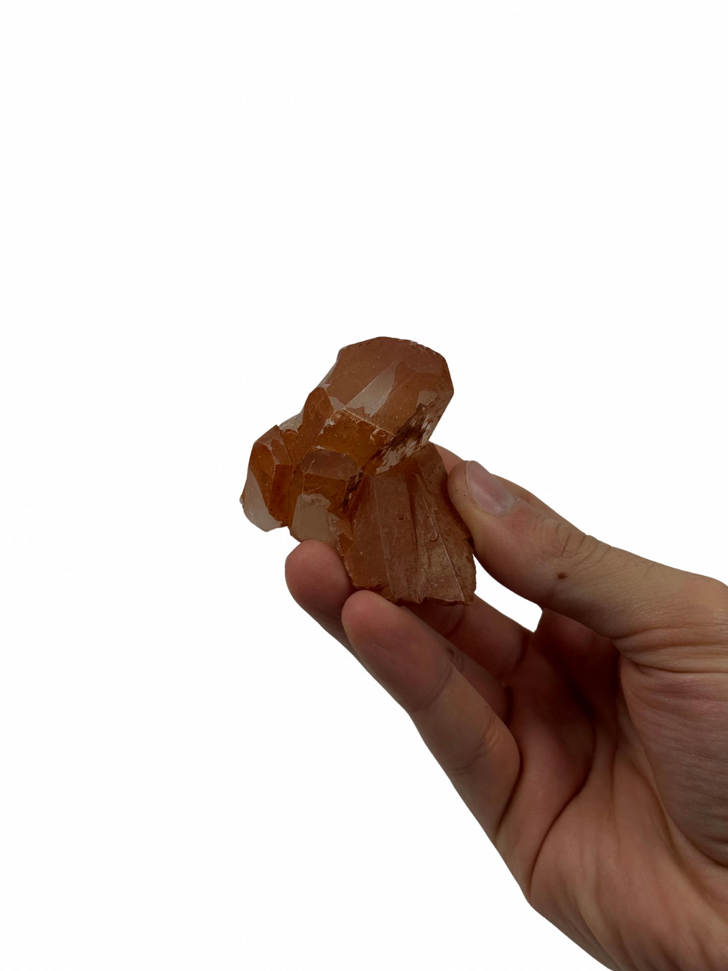 Tangerine Quartz Cluster - G