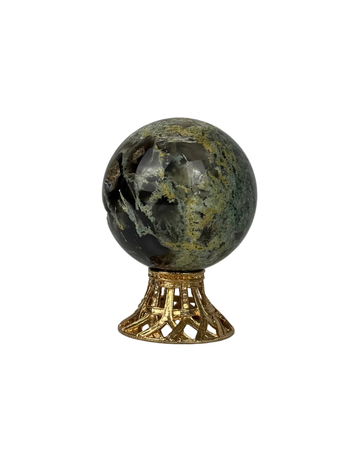 Moss Agate Sphere - I