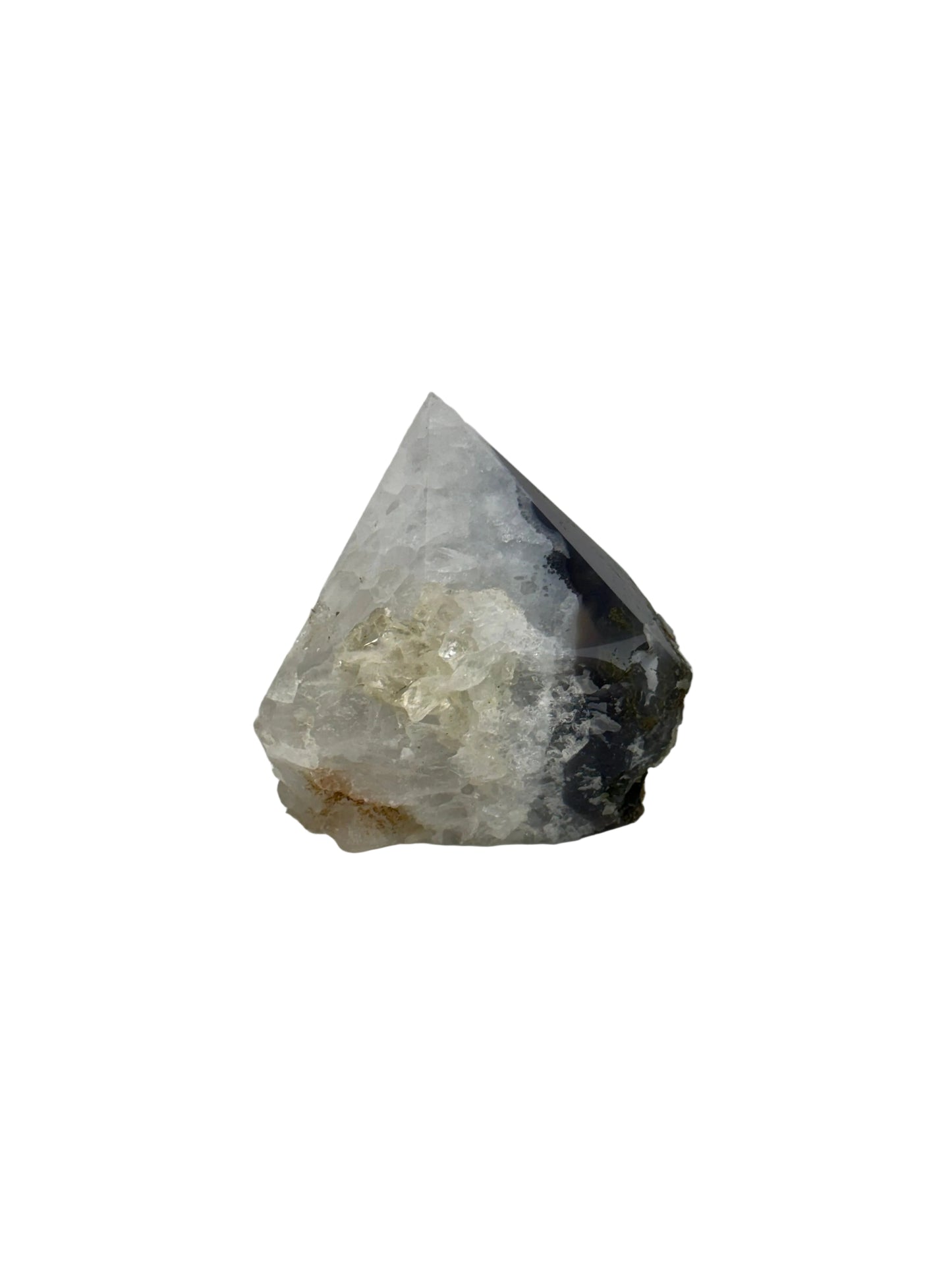 Moss Agate Top Polish - B