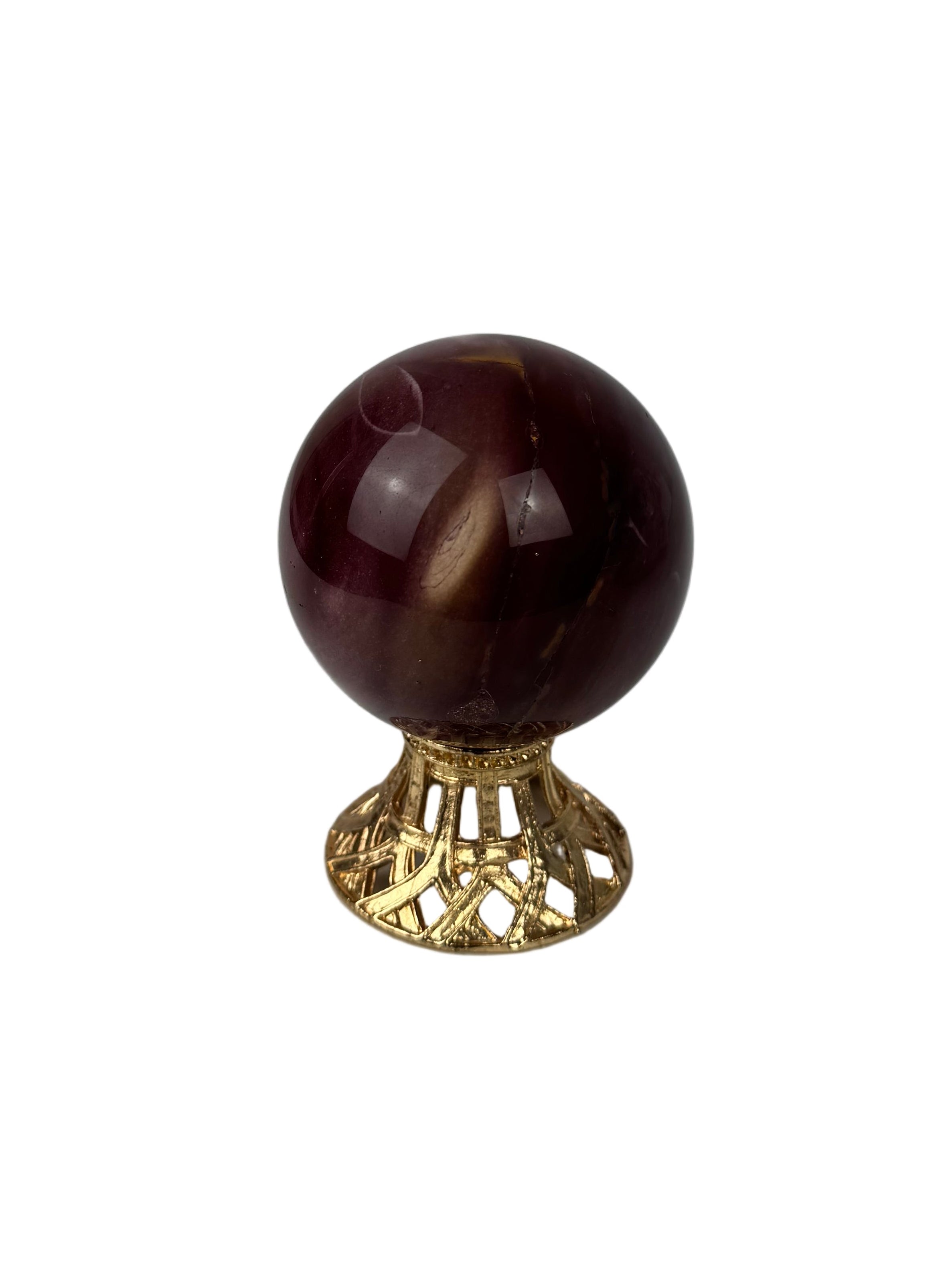 Mookaite sphere - natural, Australia, view 3 - The Crystal Showroom
