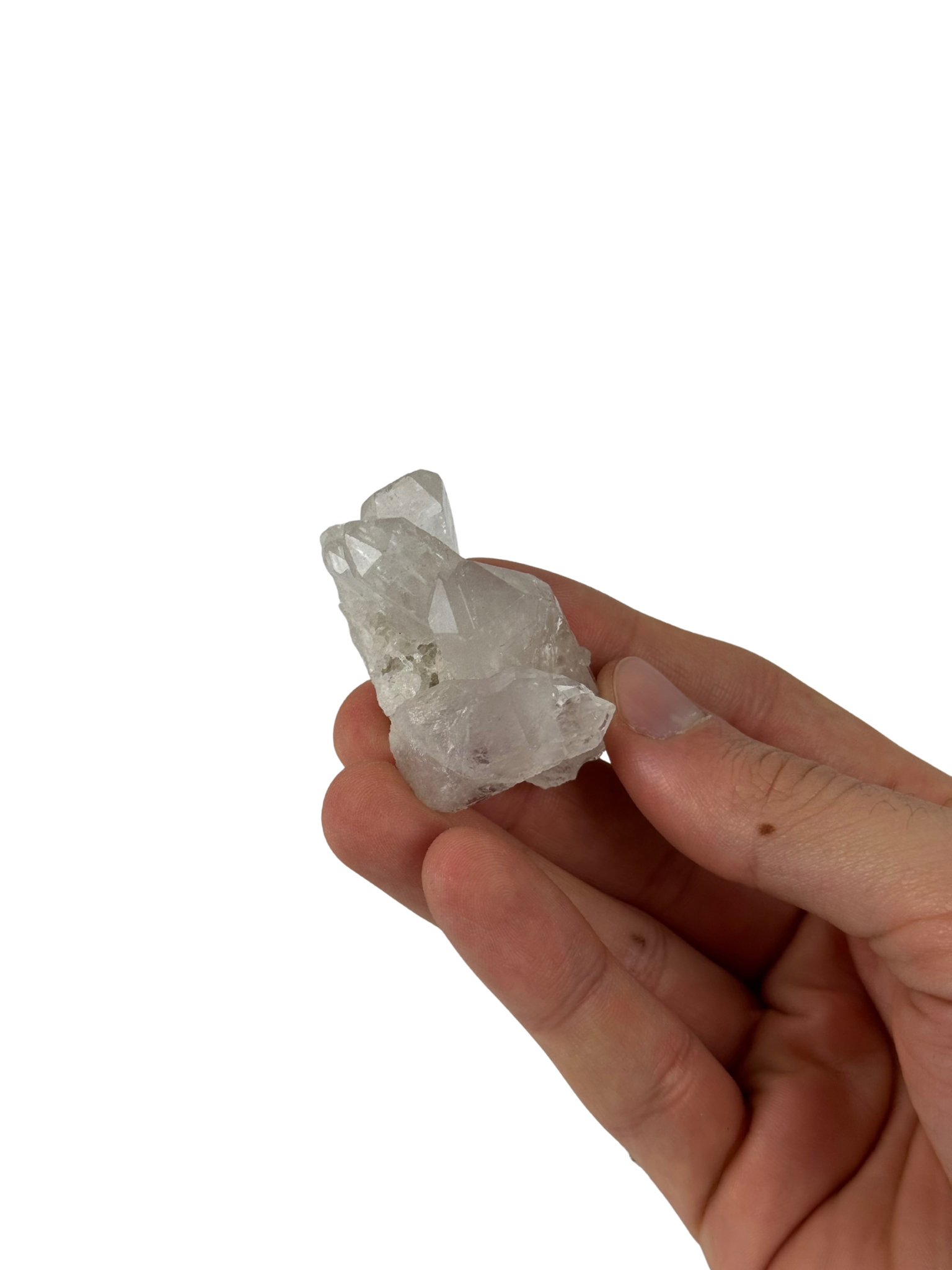 Clear quartz cluster - natural, Brazil, view 5 - The Crystal Showroom