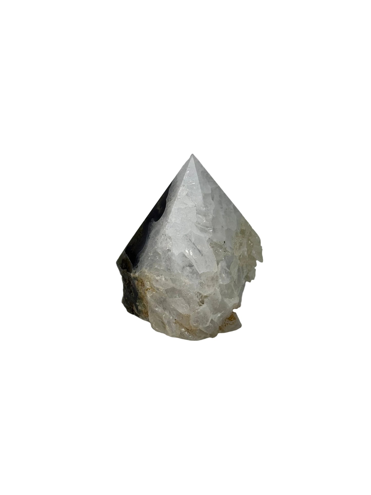 Moss Agate Top Polish - B