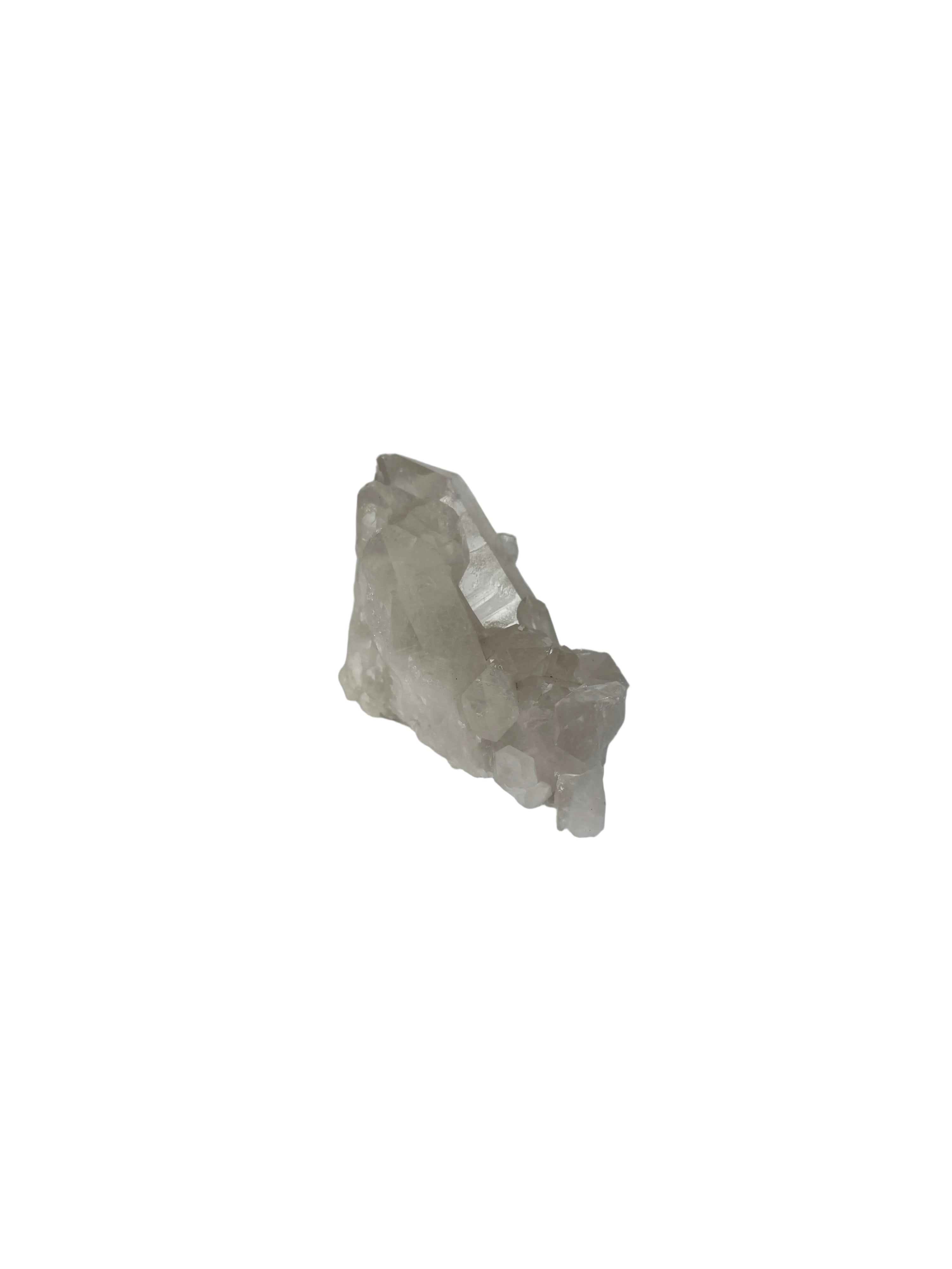 Clear quartz cluster - natural, Brazil - The Crystal Showroom