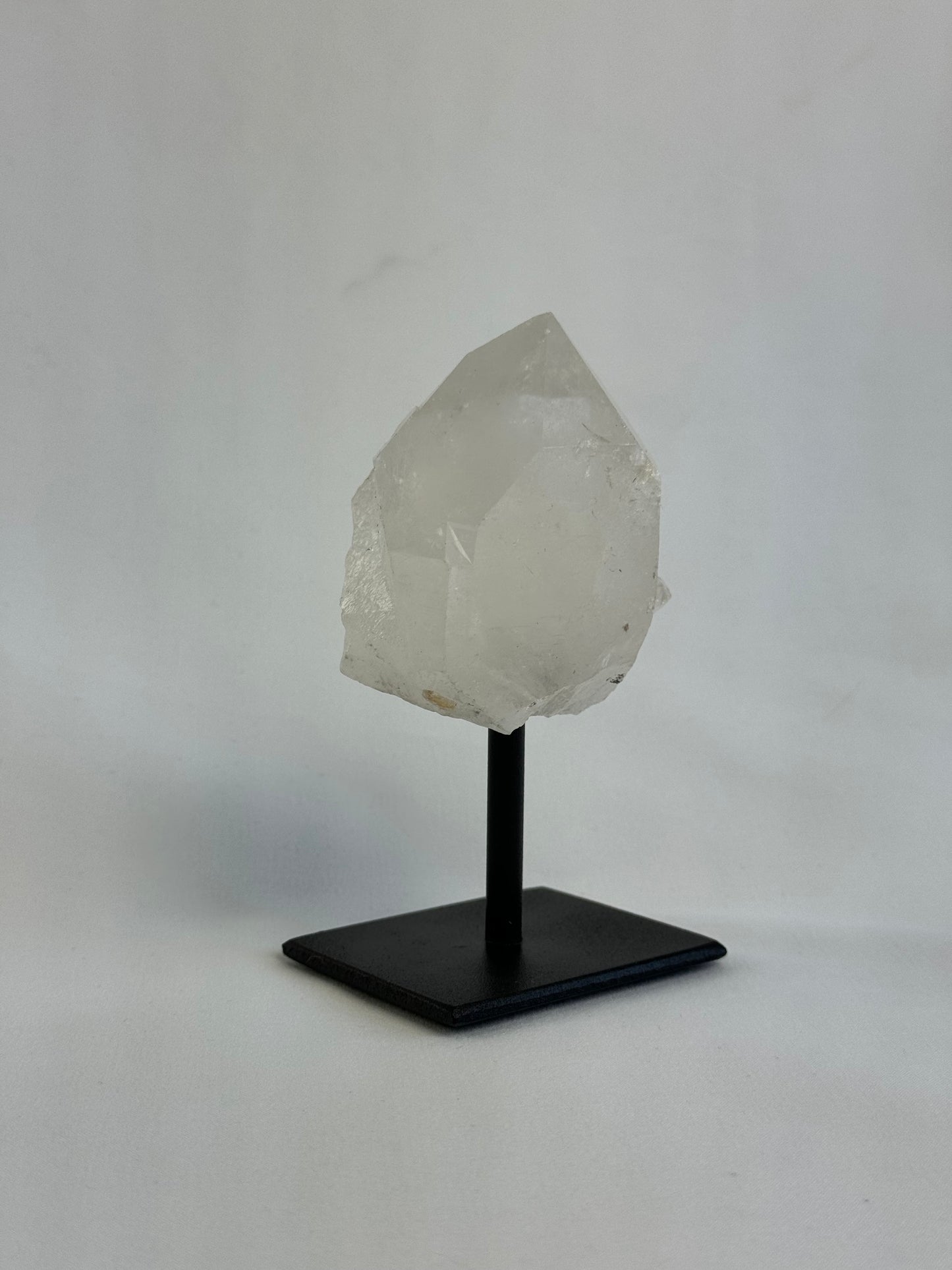 Clear Quartz Point on Stand