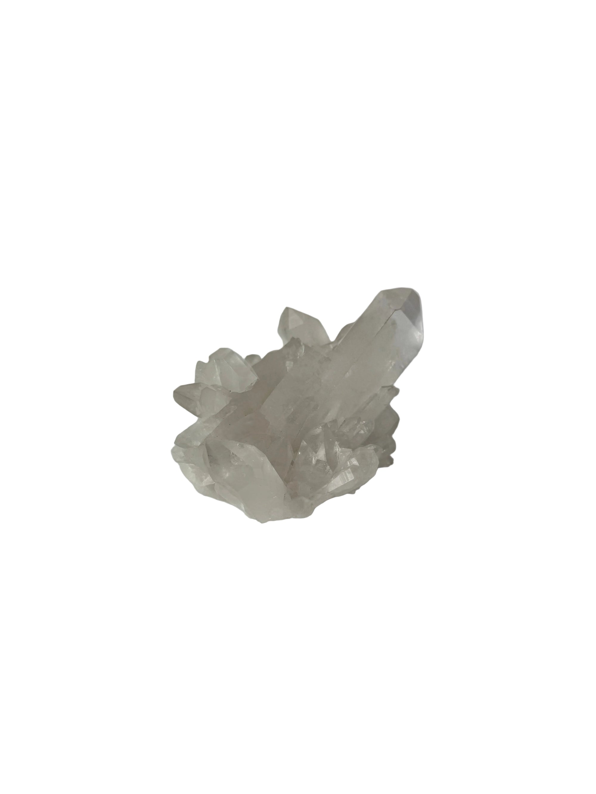 Clear quartz cluster - natural, Brazil - The Crystal Showroom