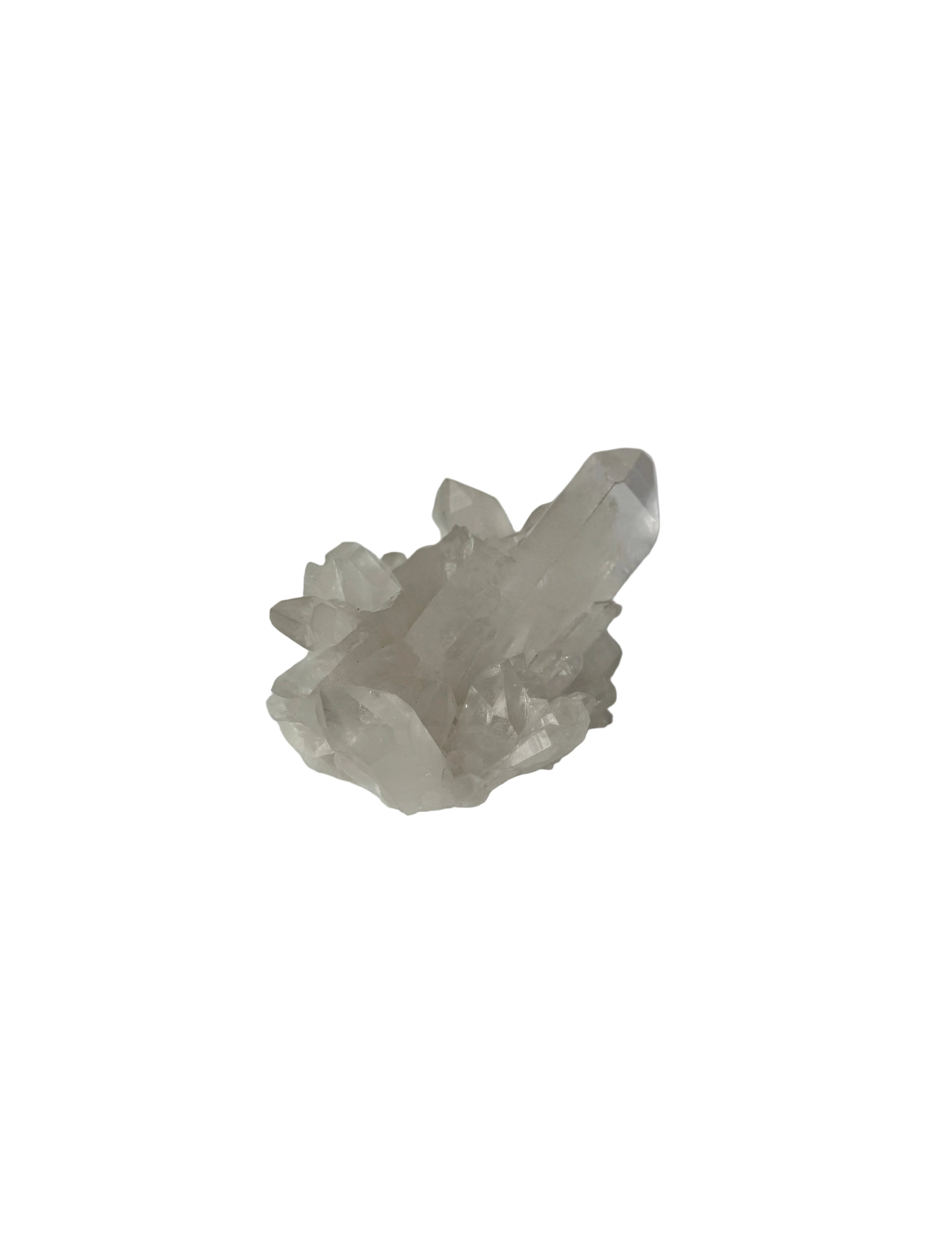 Clear quartz cluster - natural, Brazil - The Crystal Showroom