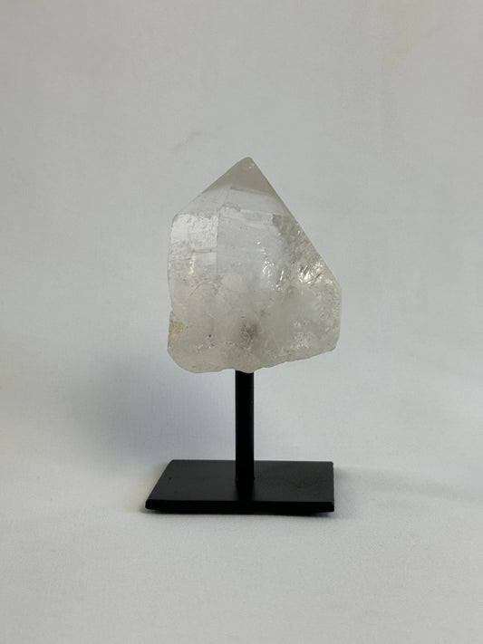 Clear Quartz Point on Stand