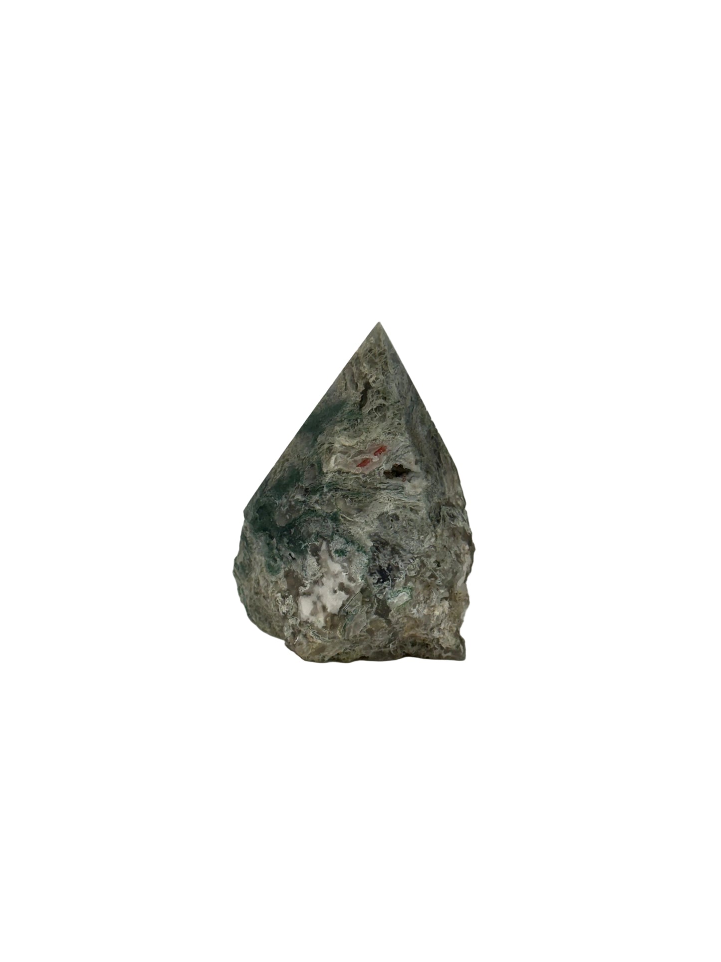 Moss Agate Top Polish - D