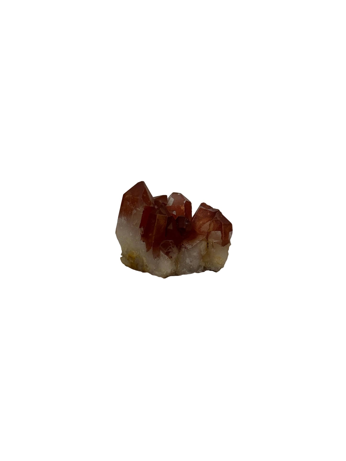 Tangerine Quartz Cluster - H