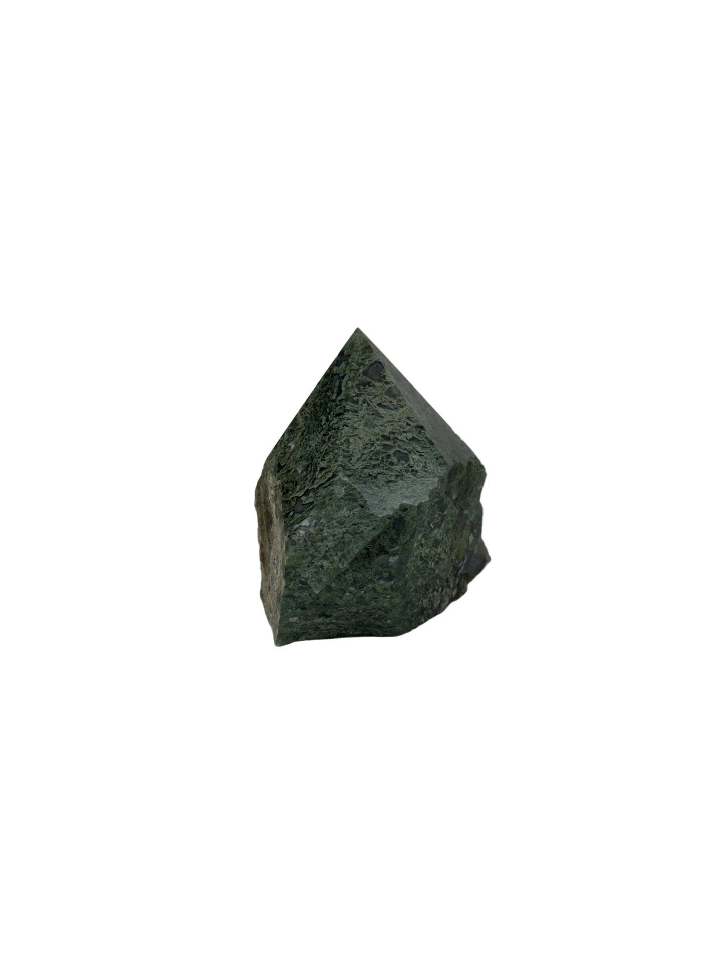 Moss Agate Top Polish - C