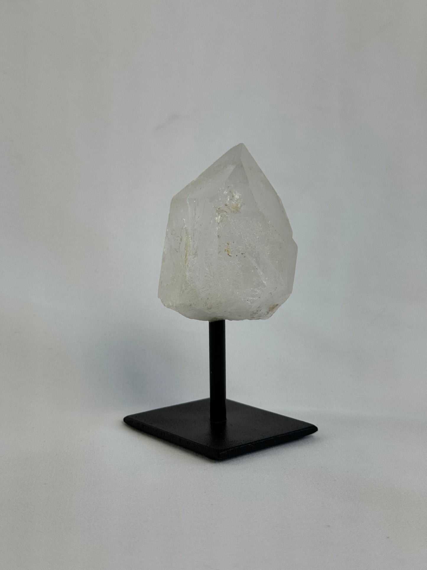 Clear Quartz Point on Stand