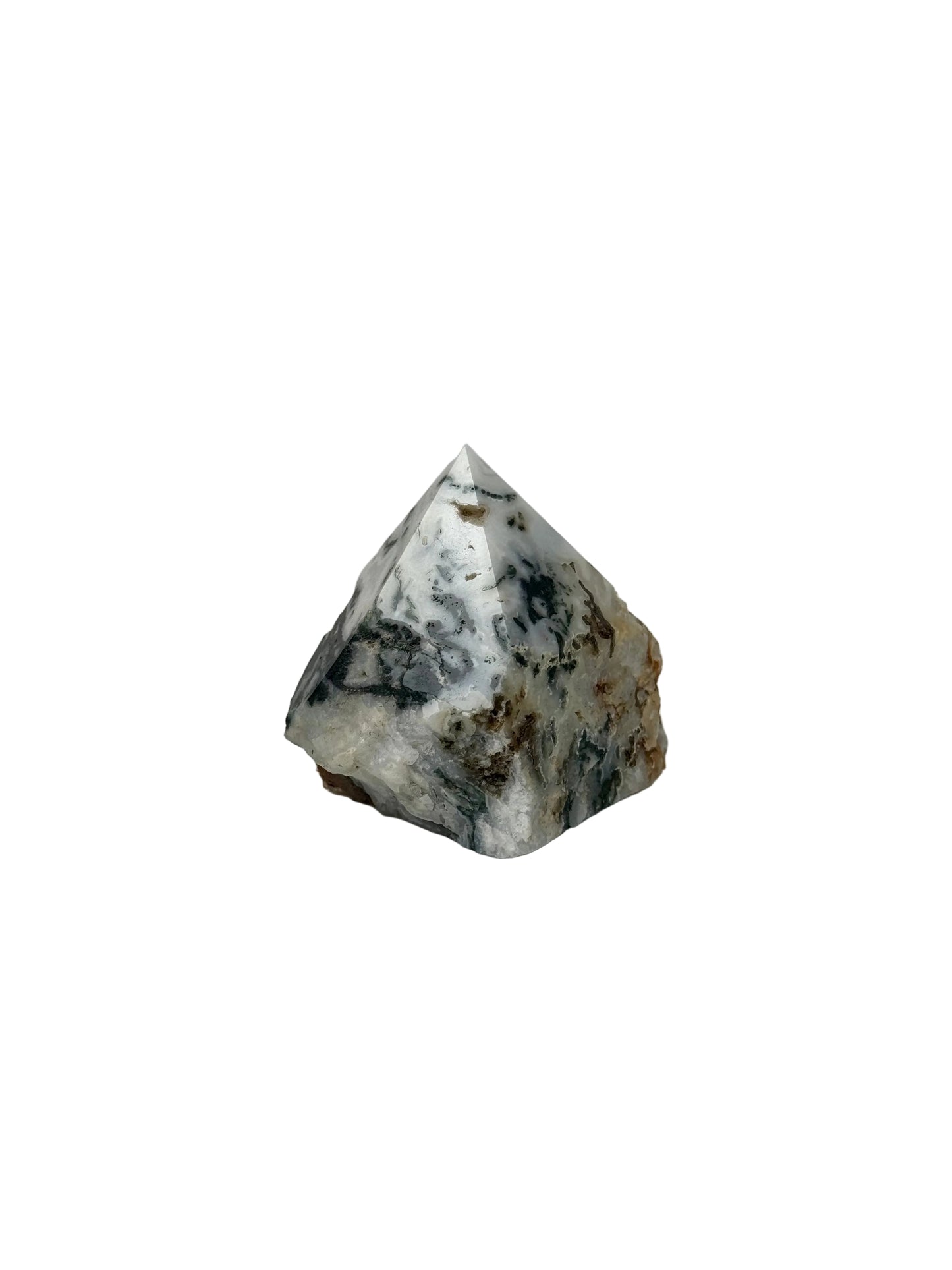 Moss Agate Top Polish - A