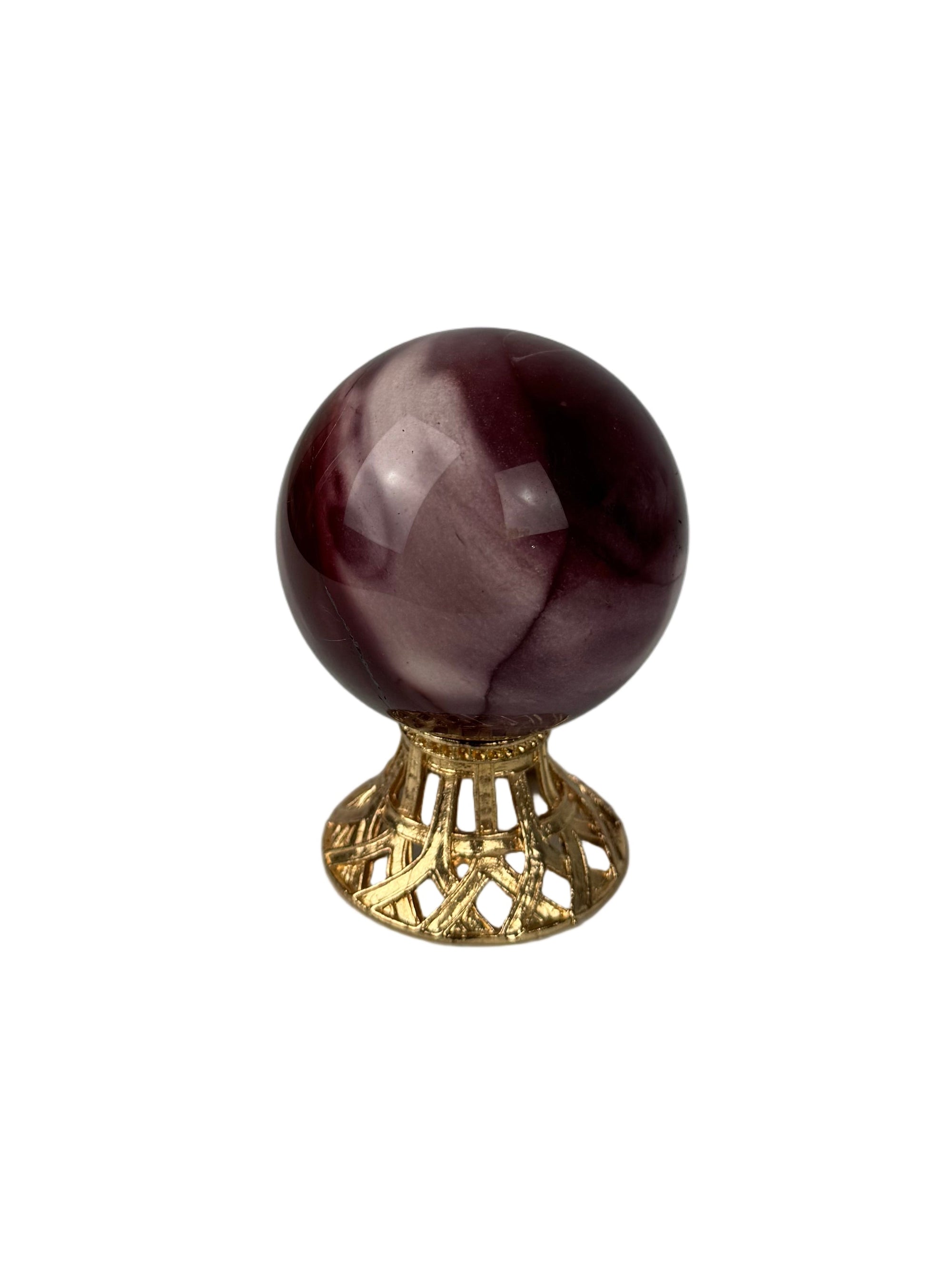 Mookaite sphere - natural, Australia - The Crystal Showroom