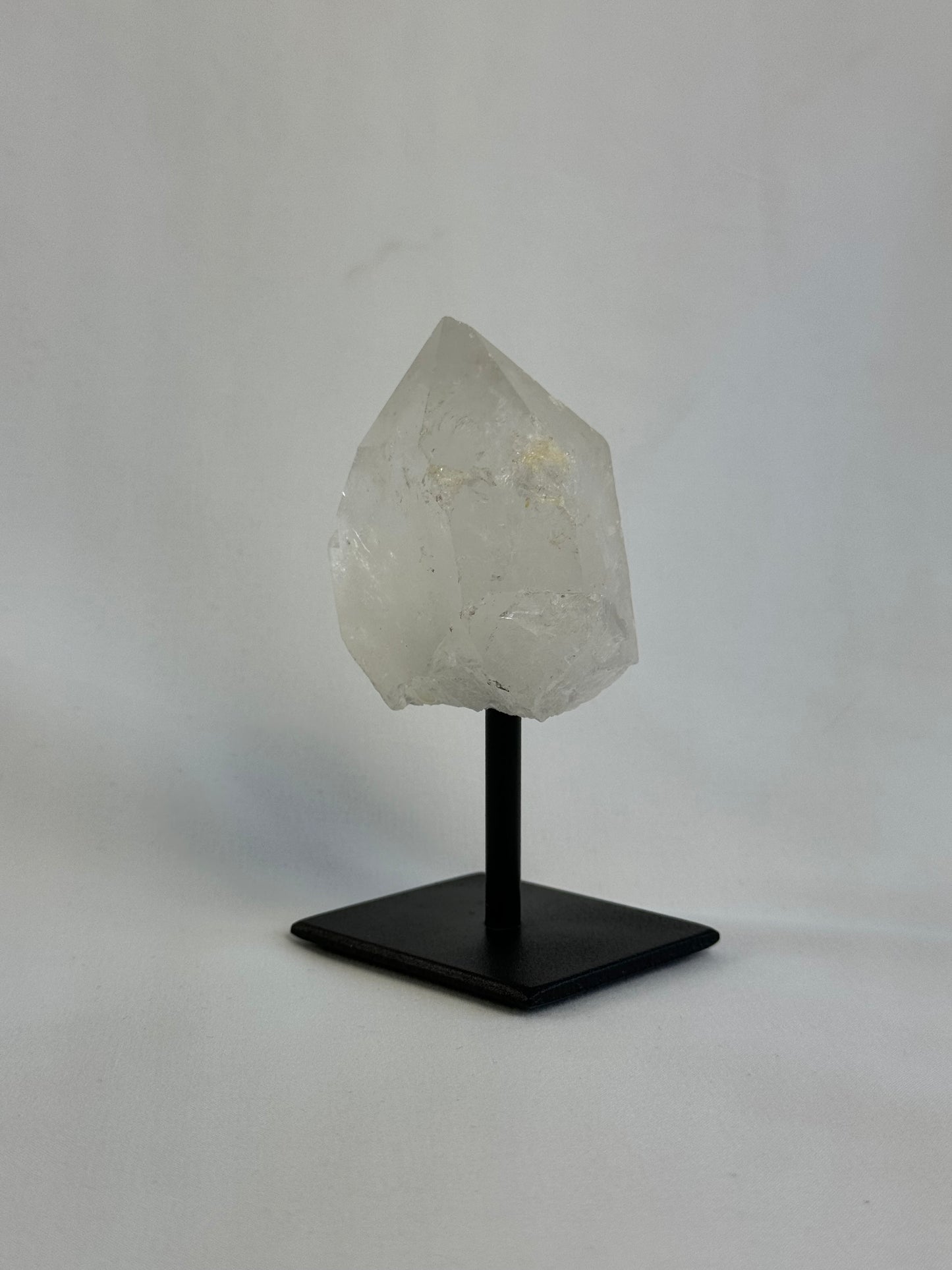 Clear Quartz Point on Stand