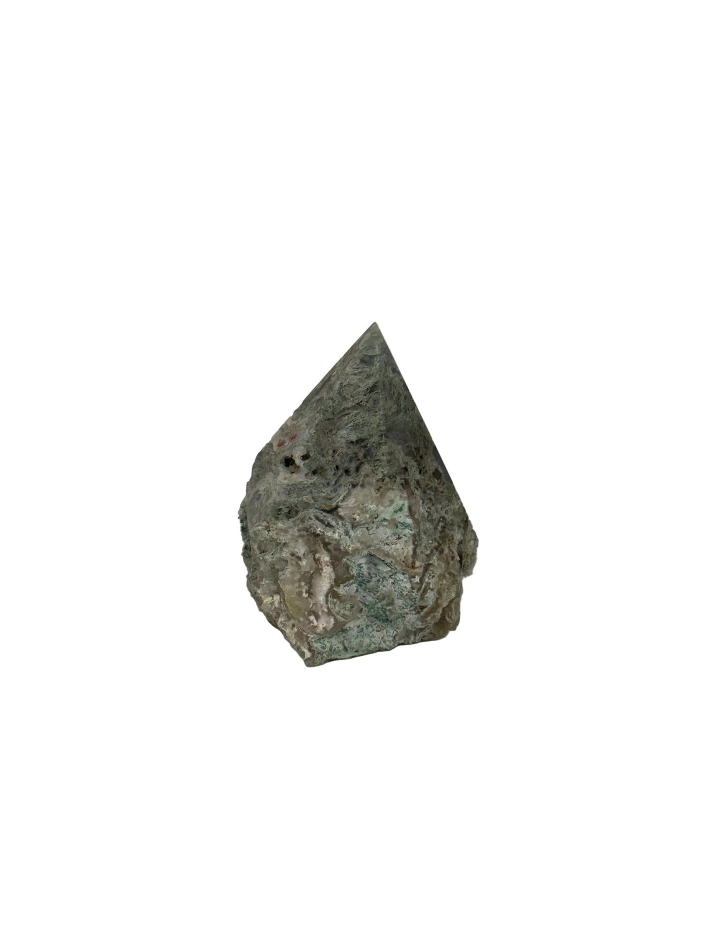 Moss Agate Top Polish - D