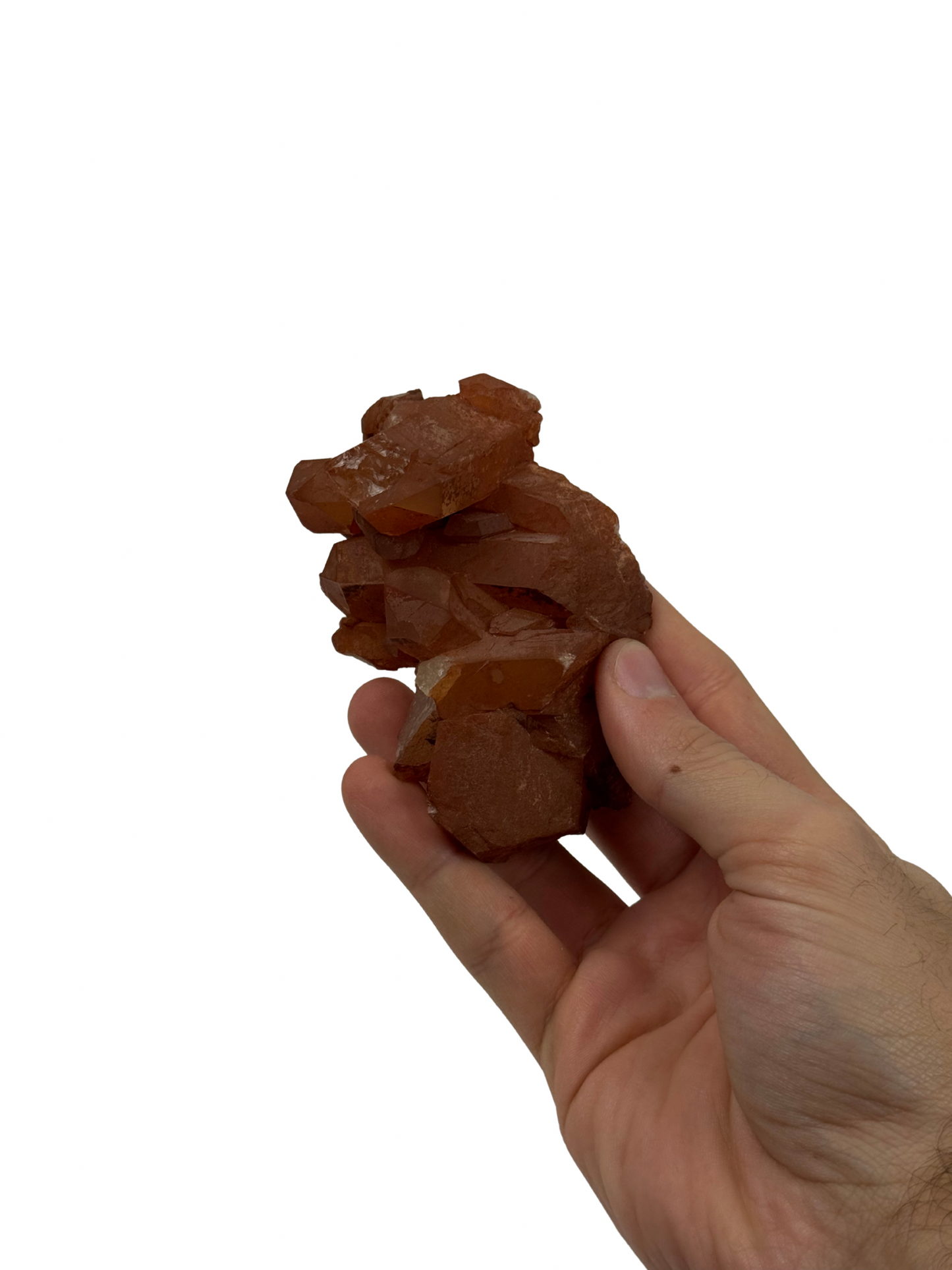 Tangerine Quartz Cluster - F