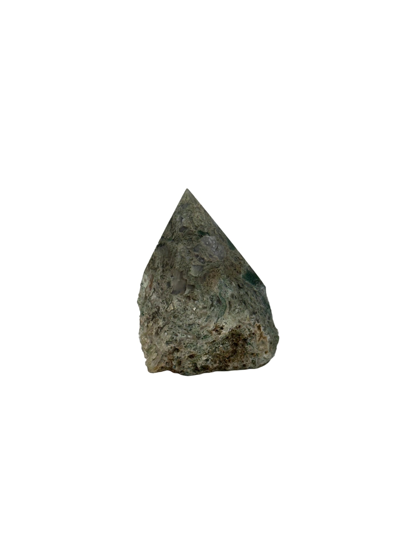 Moss Agate Top Polish - D