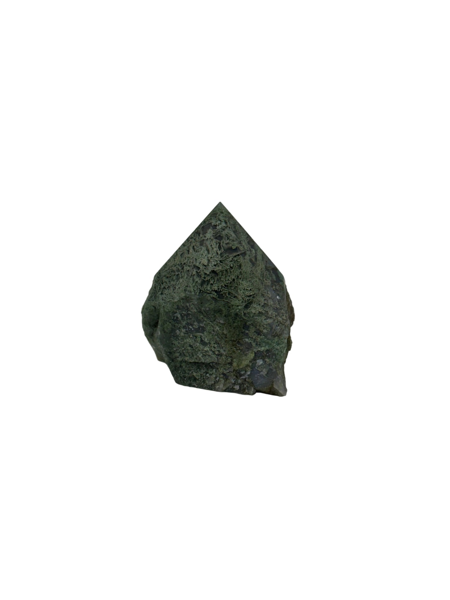 Moss Agate Top Polish - C
