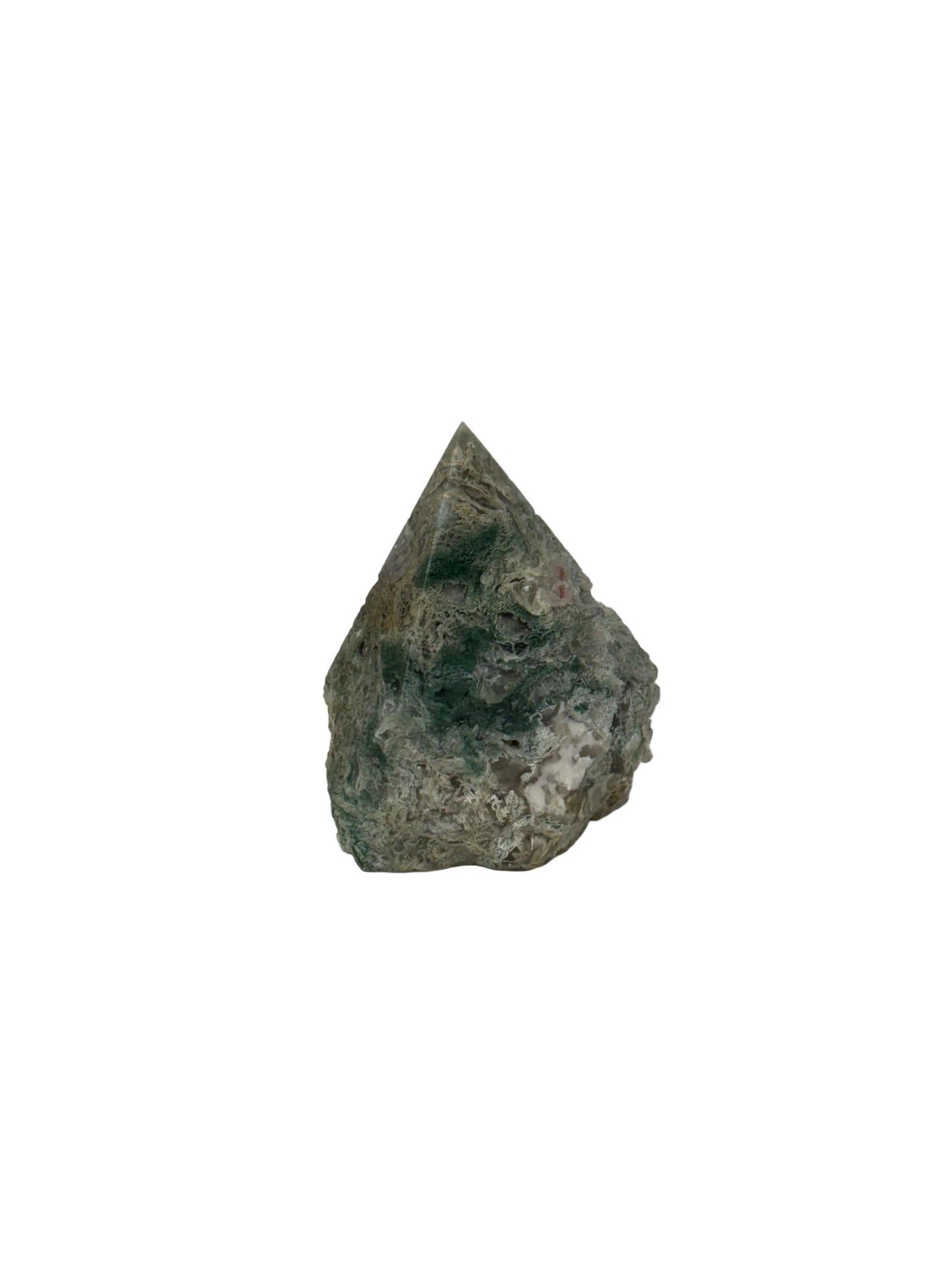 Moss Agate Top Polish - D