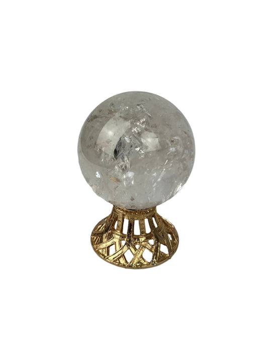 Clear Quartz Sphere - A