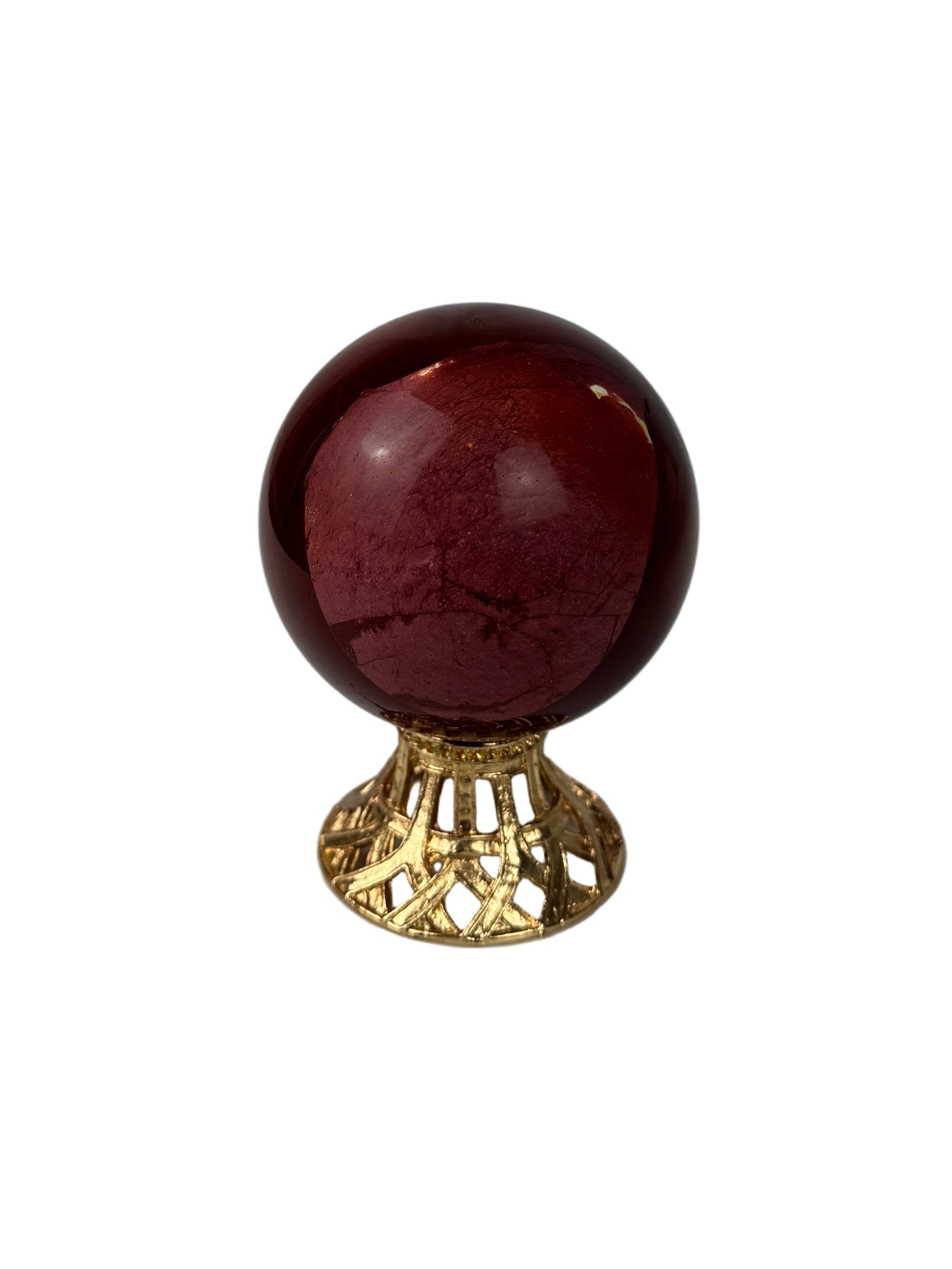 Mookaite sphere - natural, Australia - The Crystal Showroom