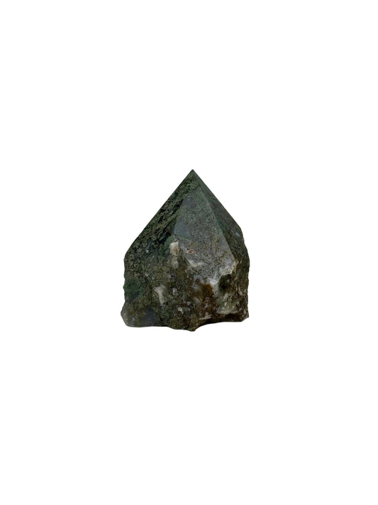 Moss Agate Top Polish - C
