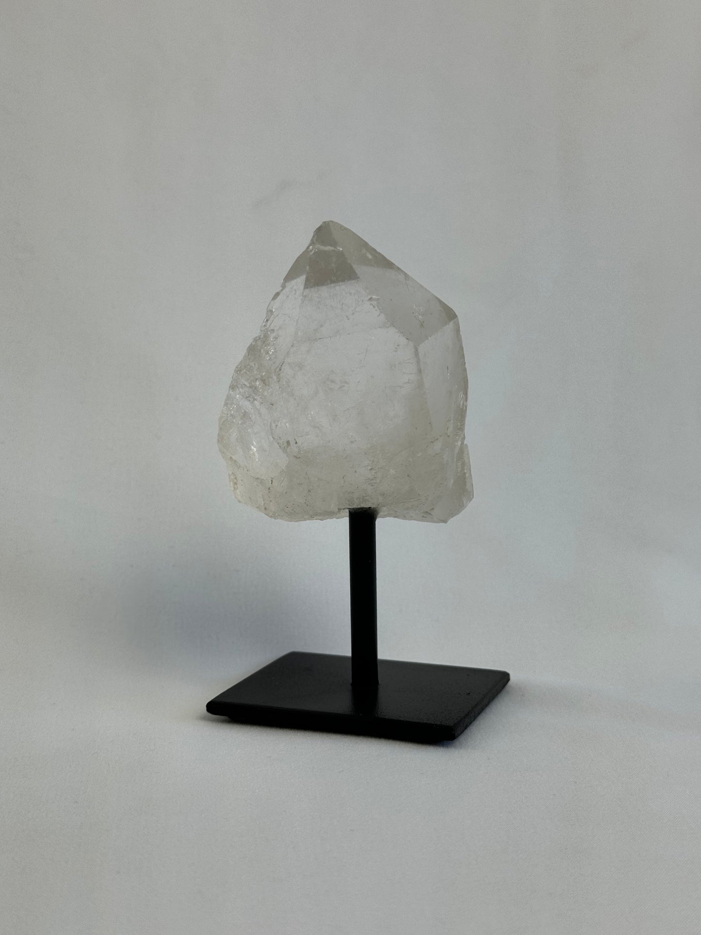 Clear Quartz Point on Stand