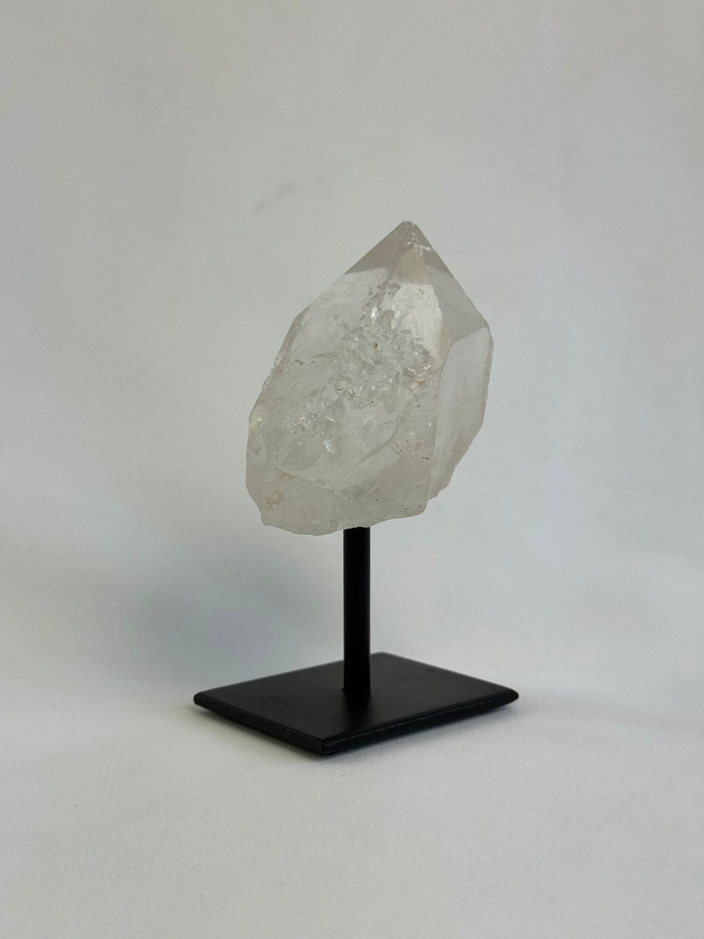 Clear Quartz Point on Stand