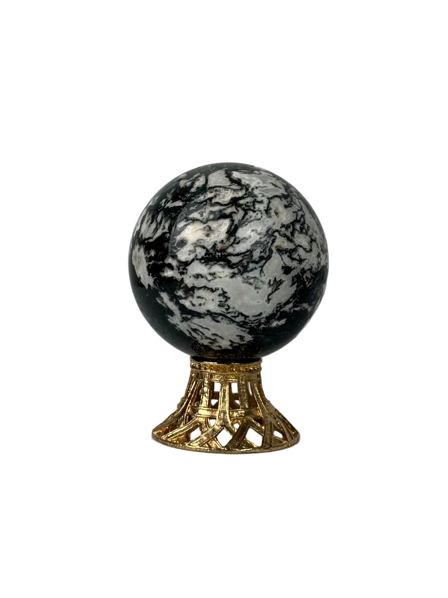 Moss Agate Sphere - A
