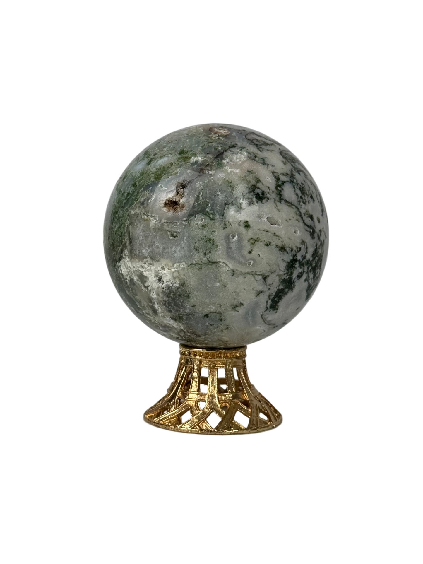 Moss Agate Sphere - B
