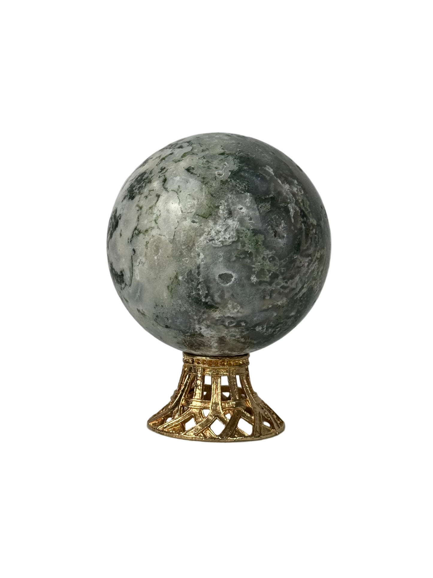 Moss Agate Sphere - B