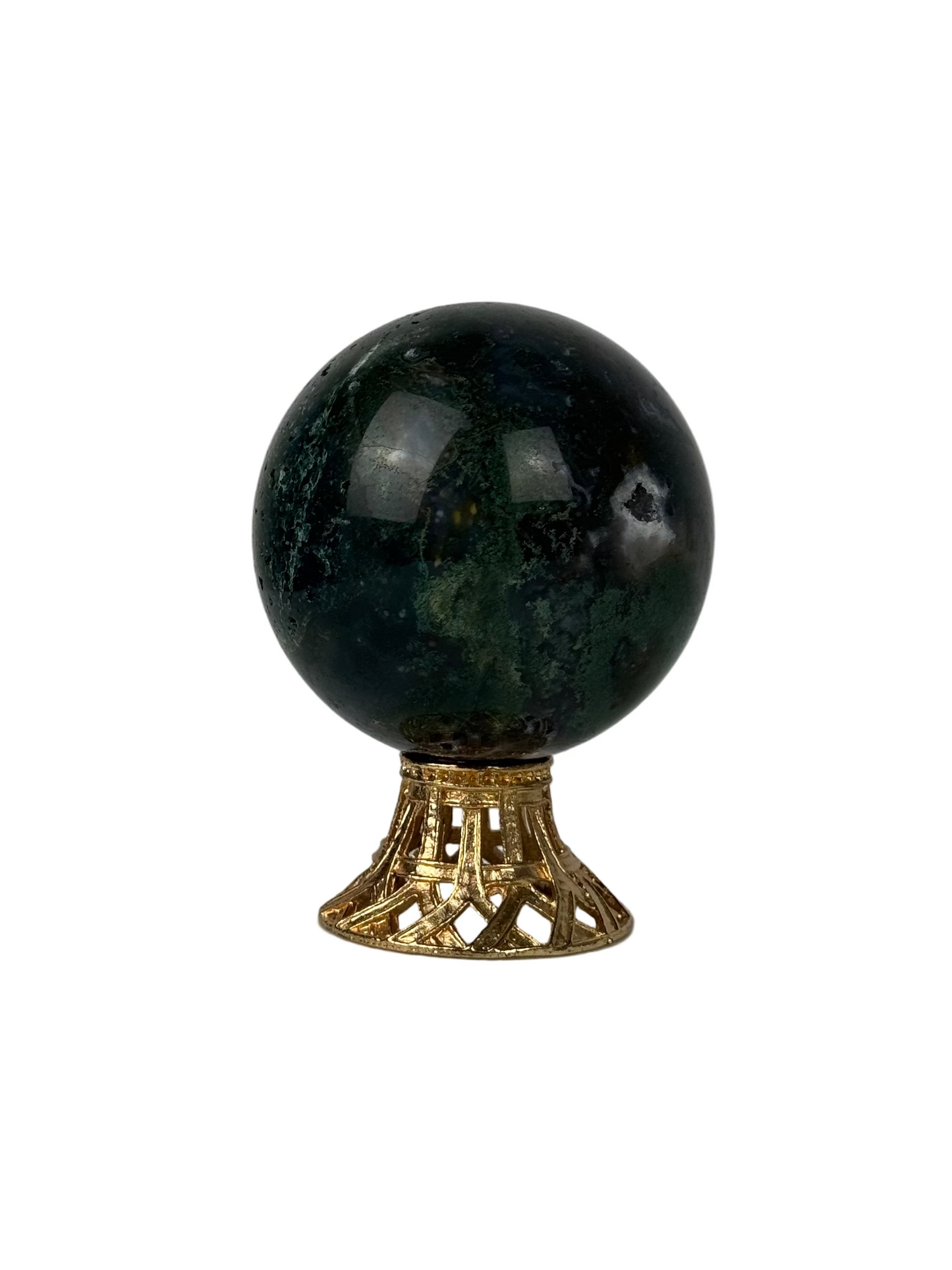 Moss Agate Sphere - D