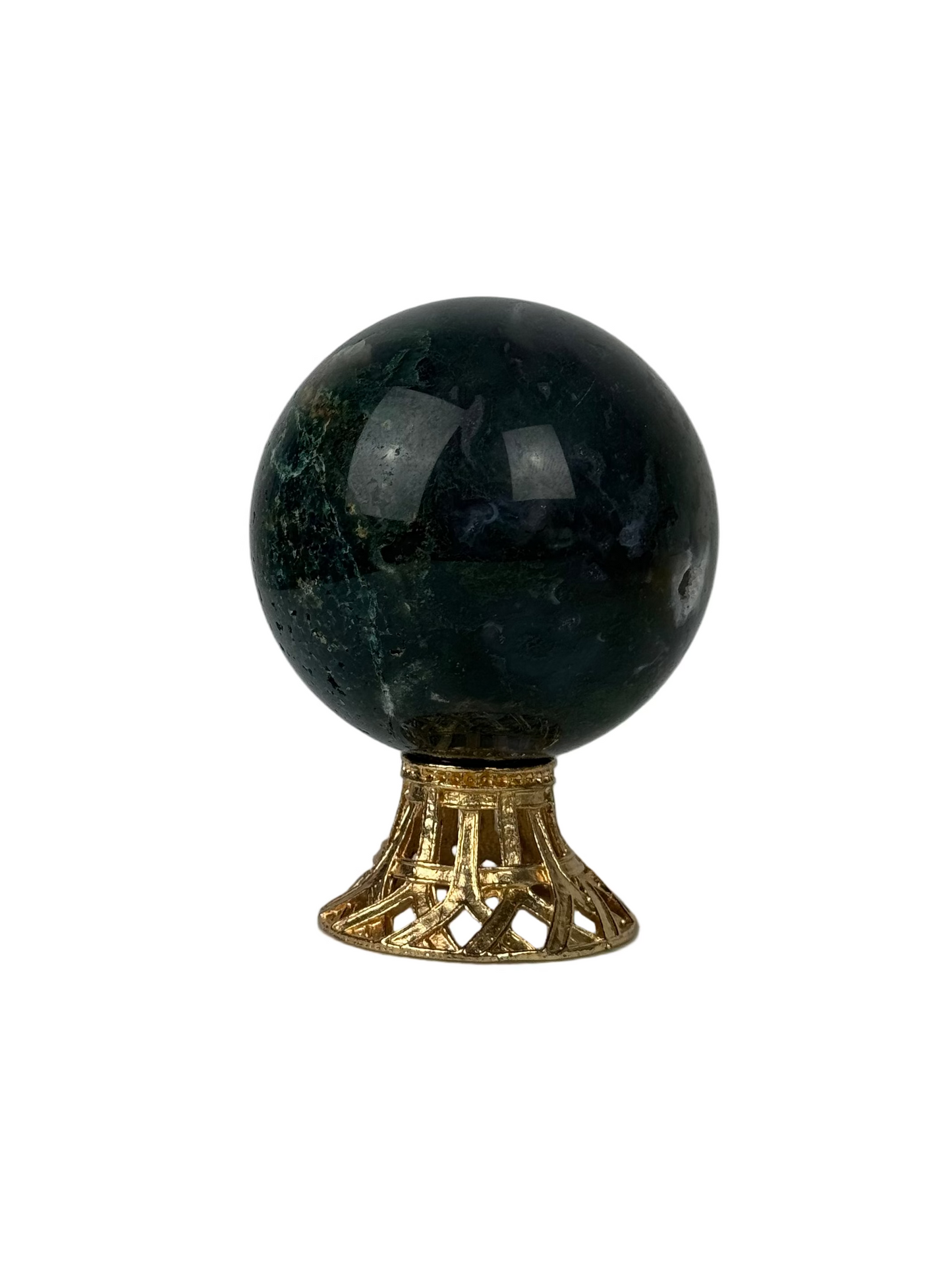 Moss Agate Sphere - D