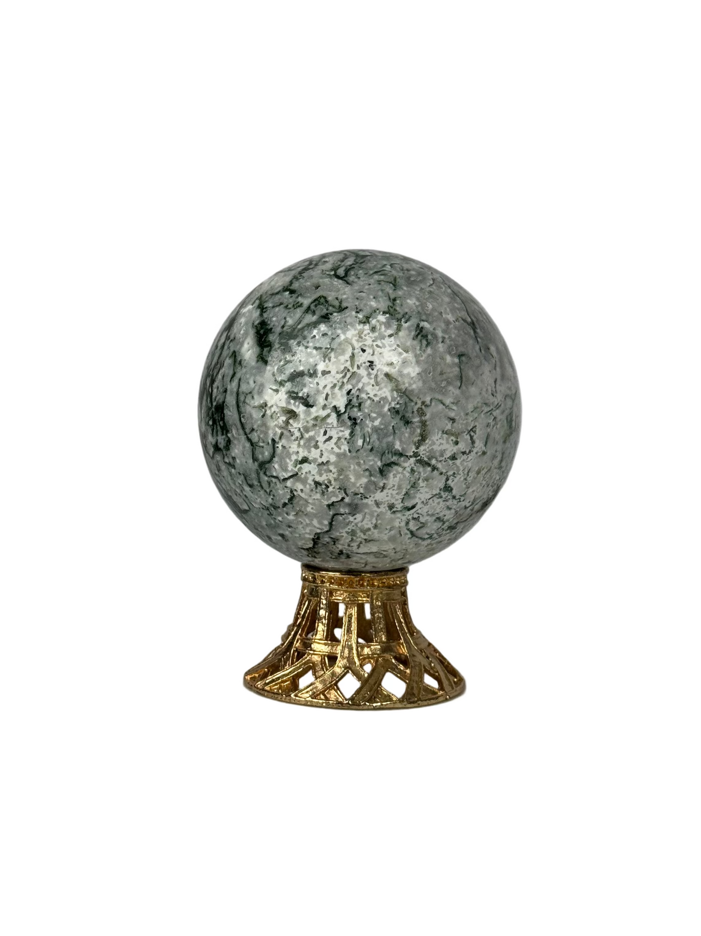 Moss Agate Sphere - E