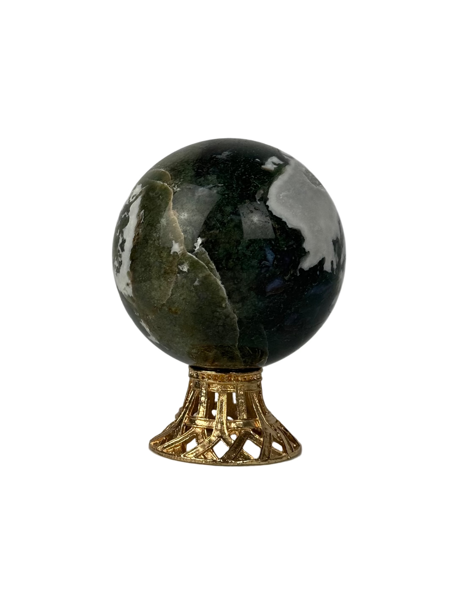 Moss Agate Sphere - F