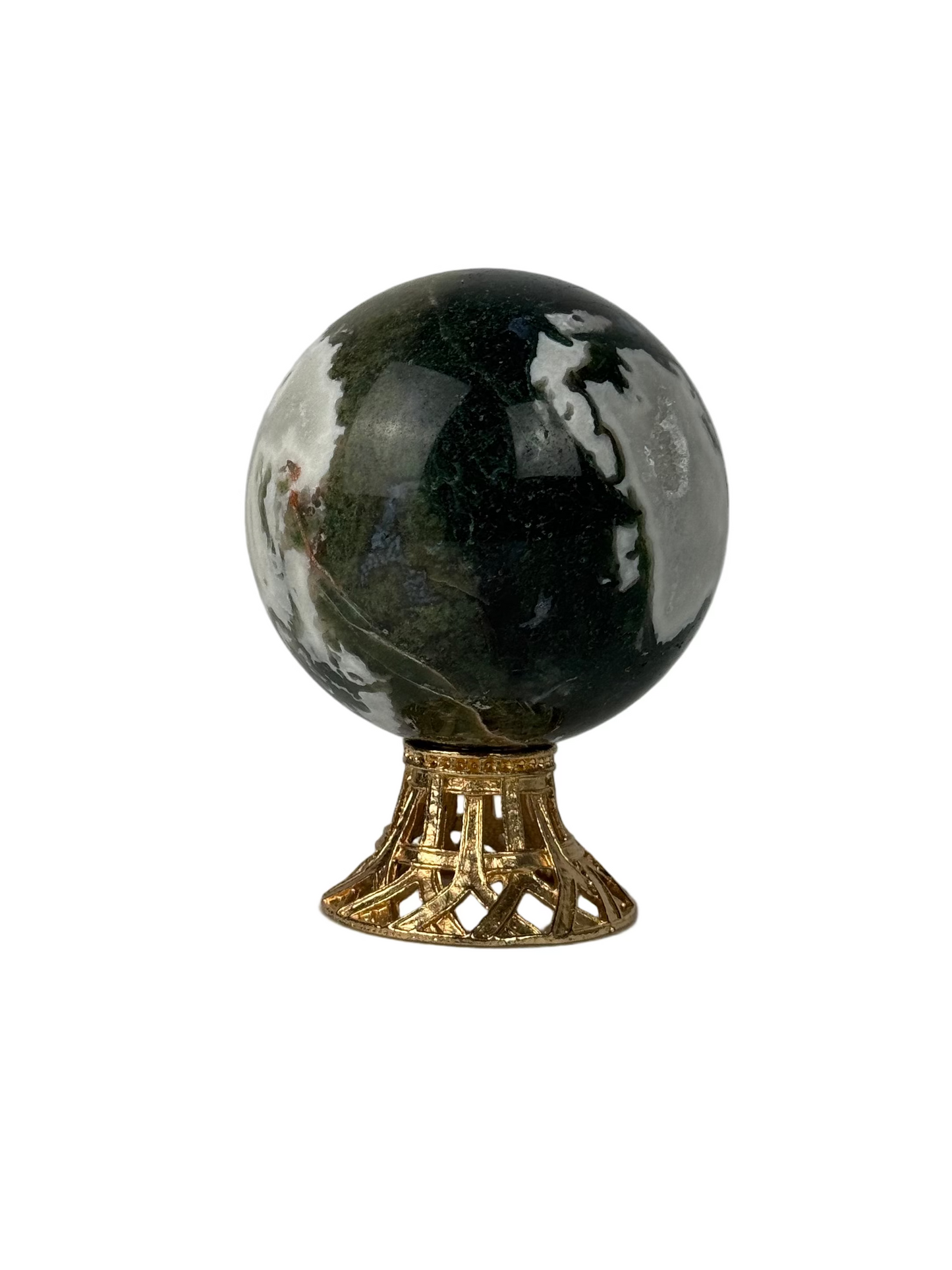 Moss Agate Sphere - F