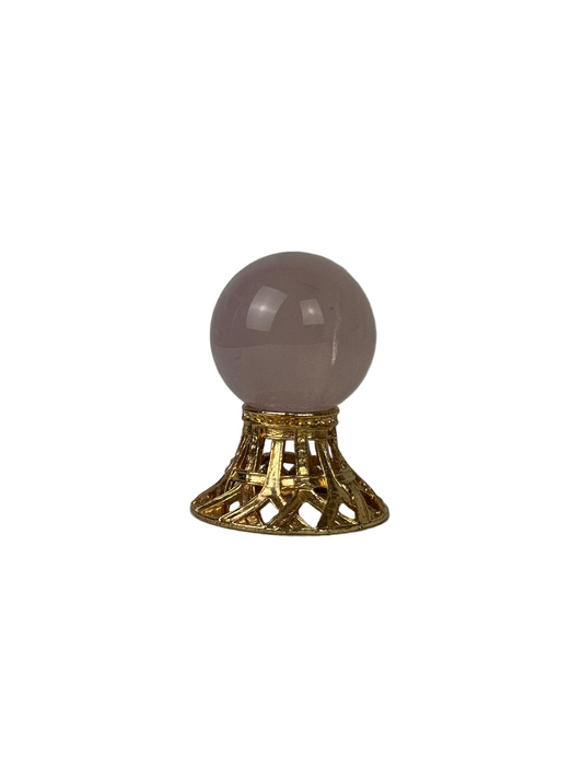 Rose Quartz Sphere - D