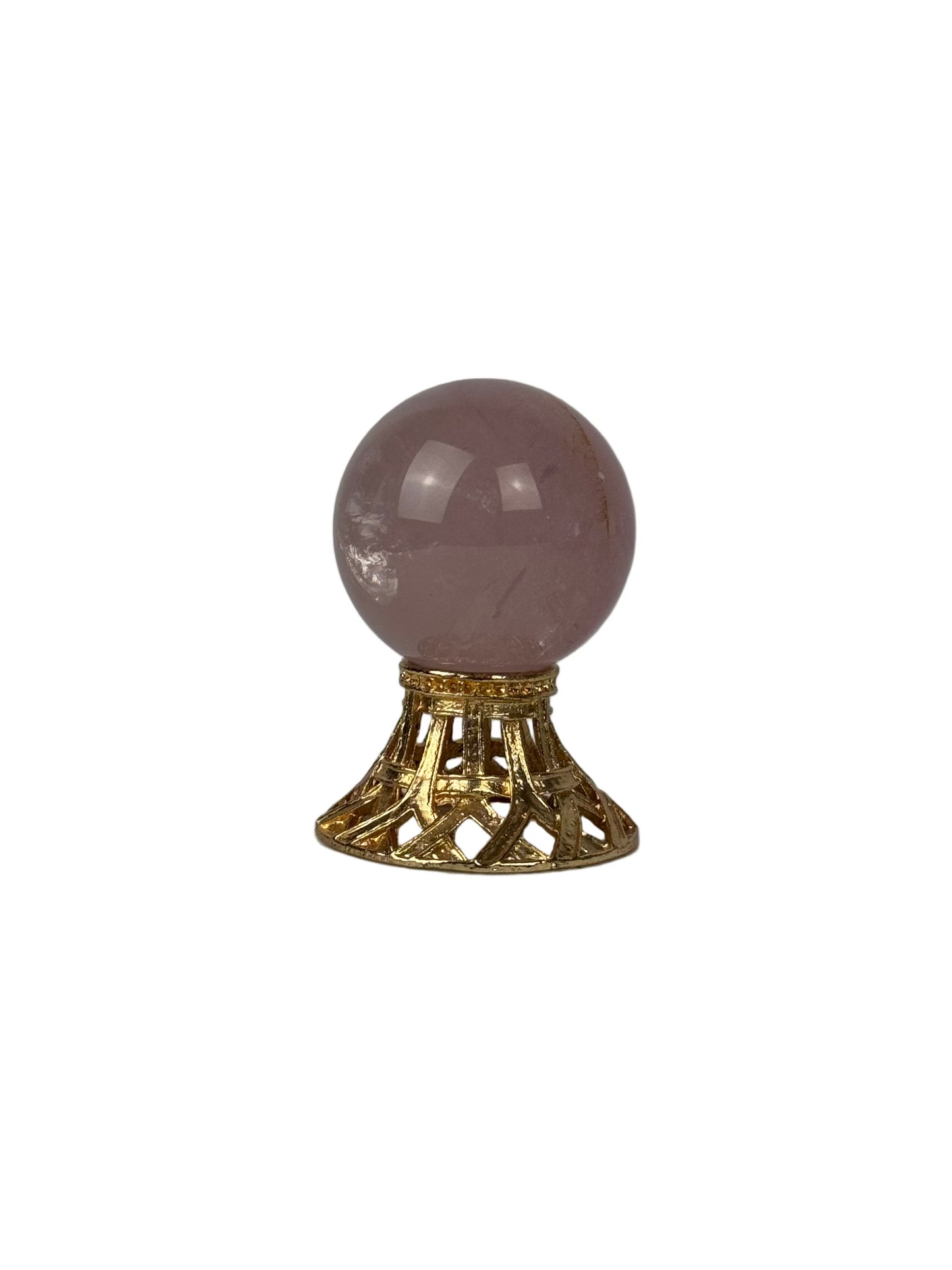 Rose Quartz Sphere - I