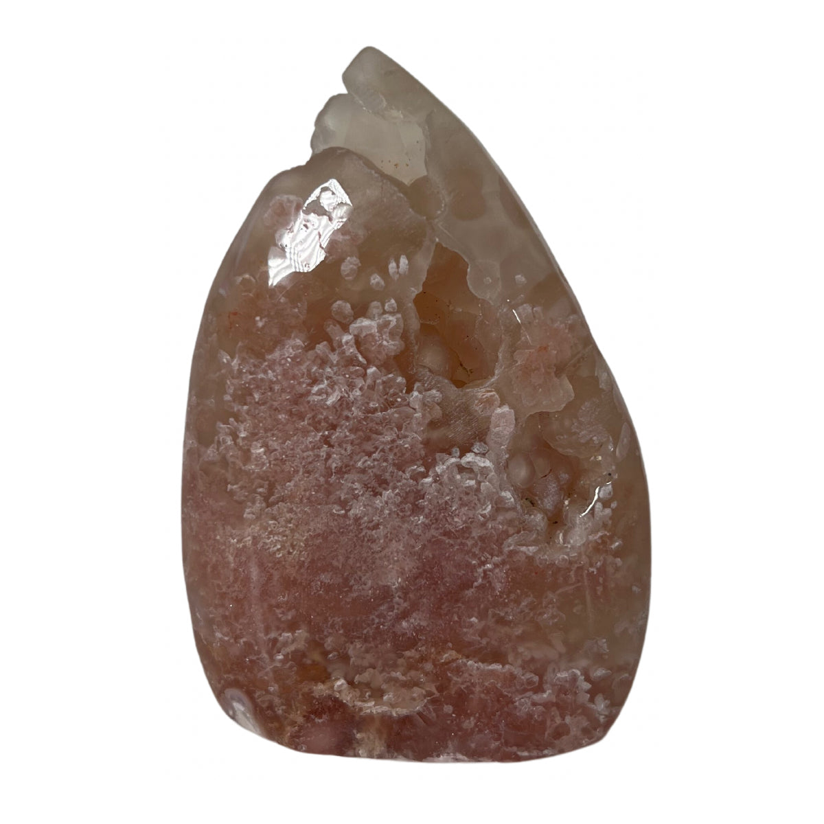 Pink Amethyst Flower Agate Freeform