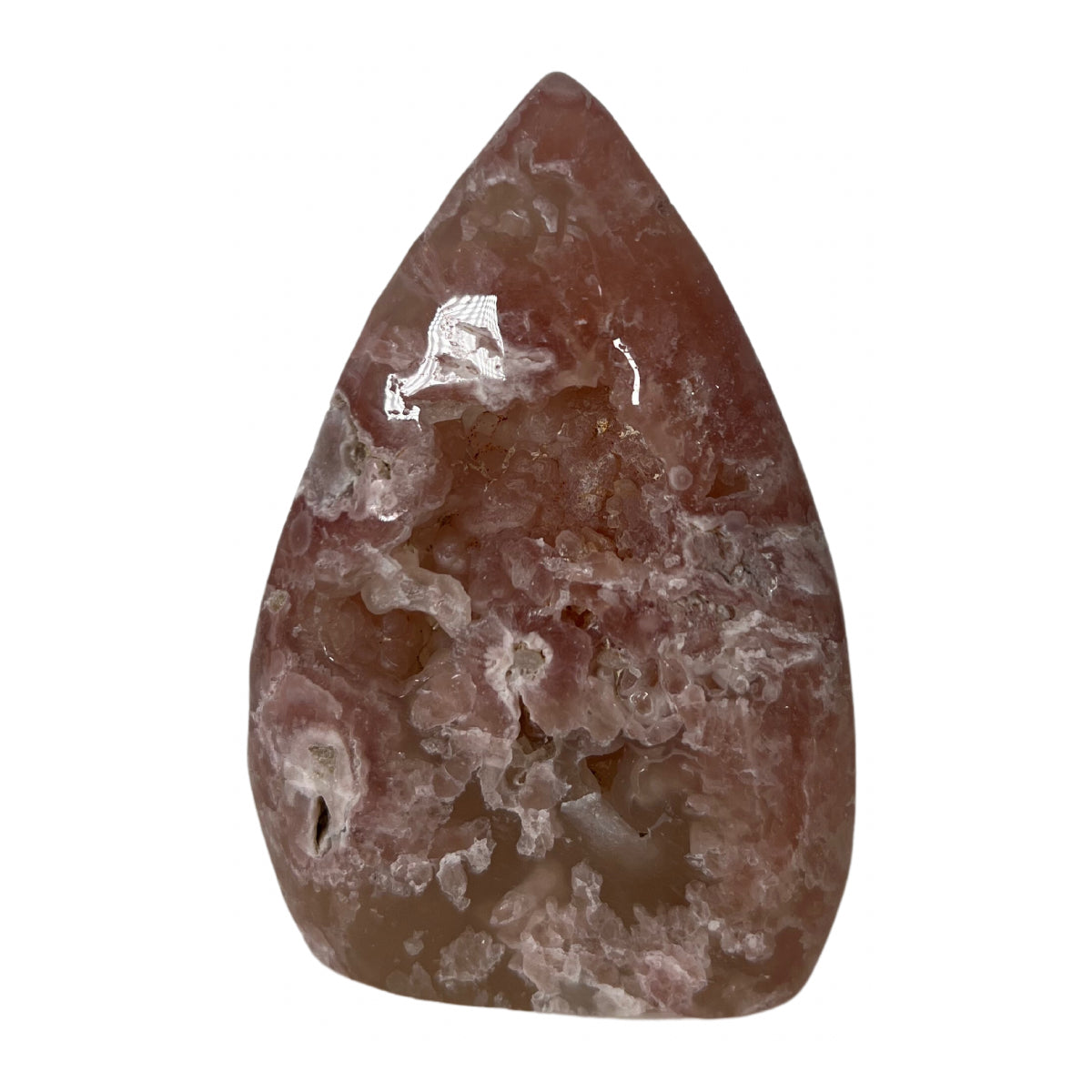 Pink Amethyst Flower Agate Freeform