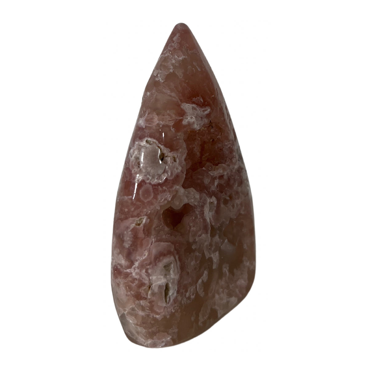 Pink Amethyst Flower Agate Freeform