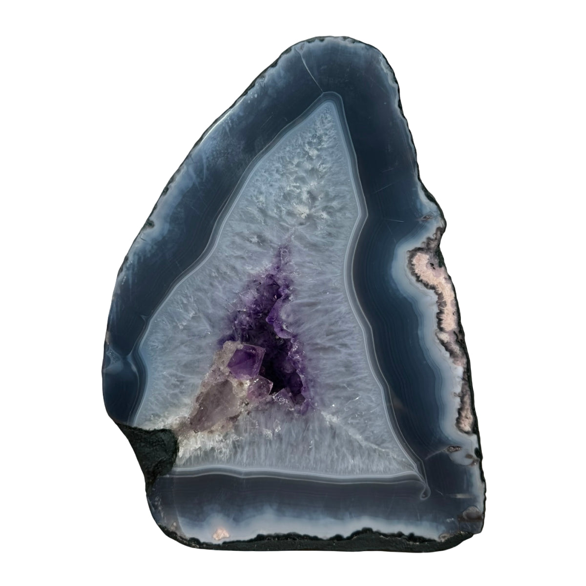 Amethyst cathedral (B) — natural, Brazil