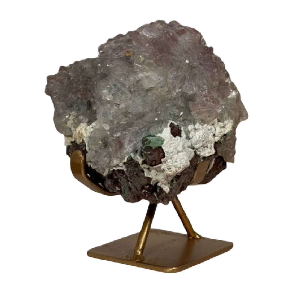 Amethyst flower (D) — natural, Brazil