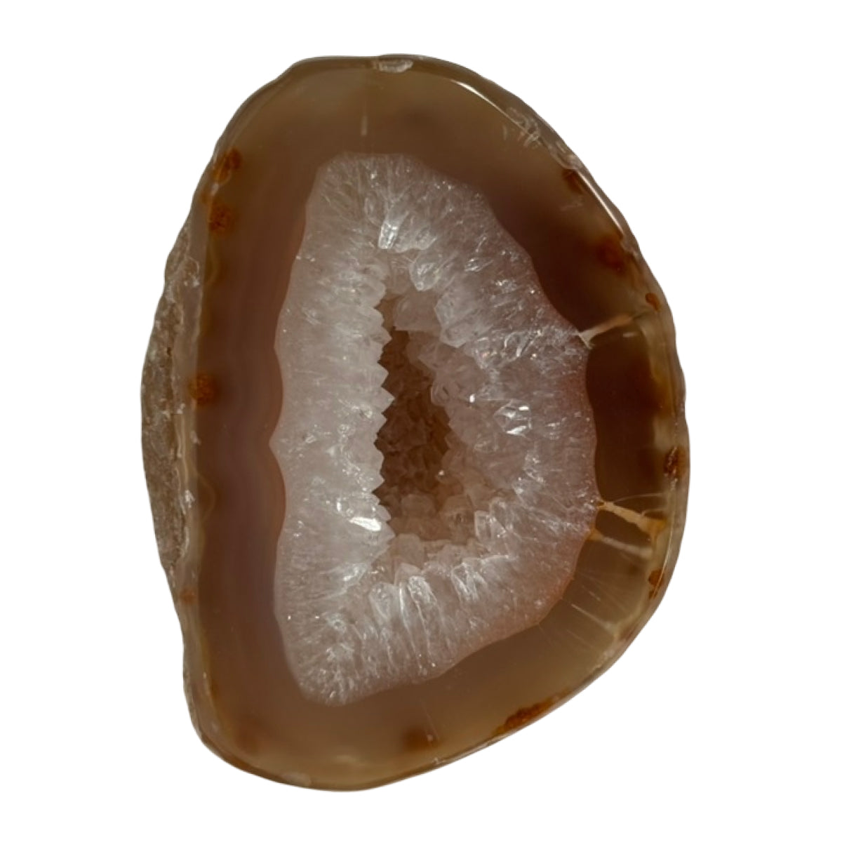 Agate geode (C) — natural, Brazil