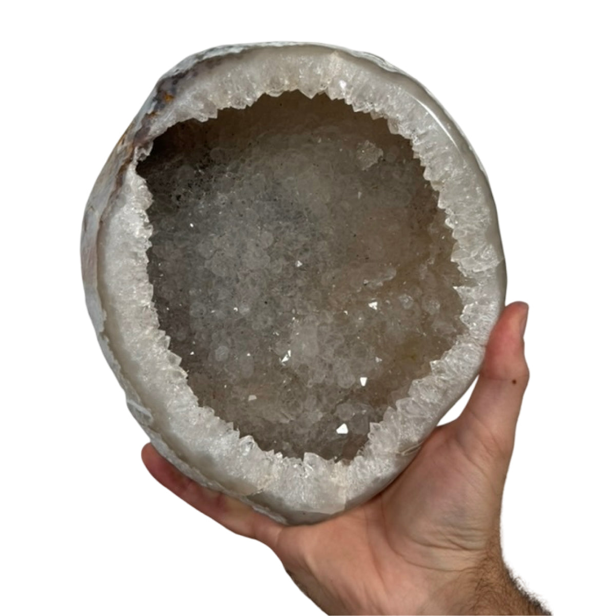 Agate geode (D) — natural, Brazil
