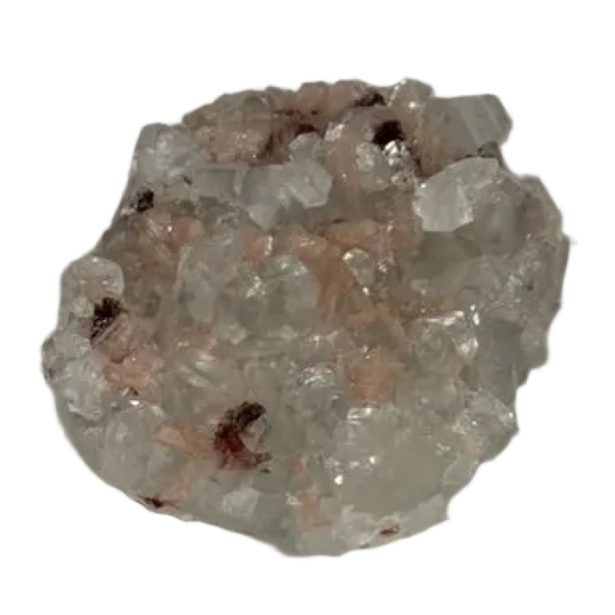 Apophyllite with stilbite and heulandite (C) — natural, India