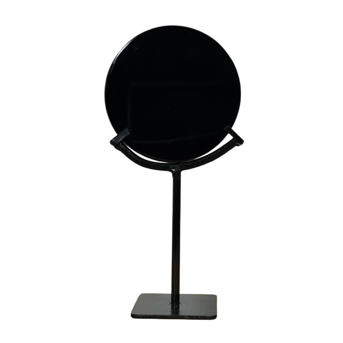 Obsidian mirror (B) — natural, Mexico