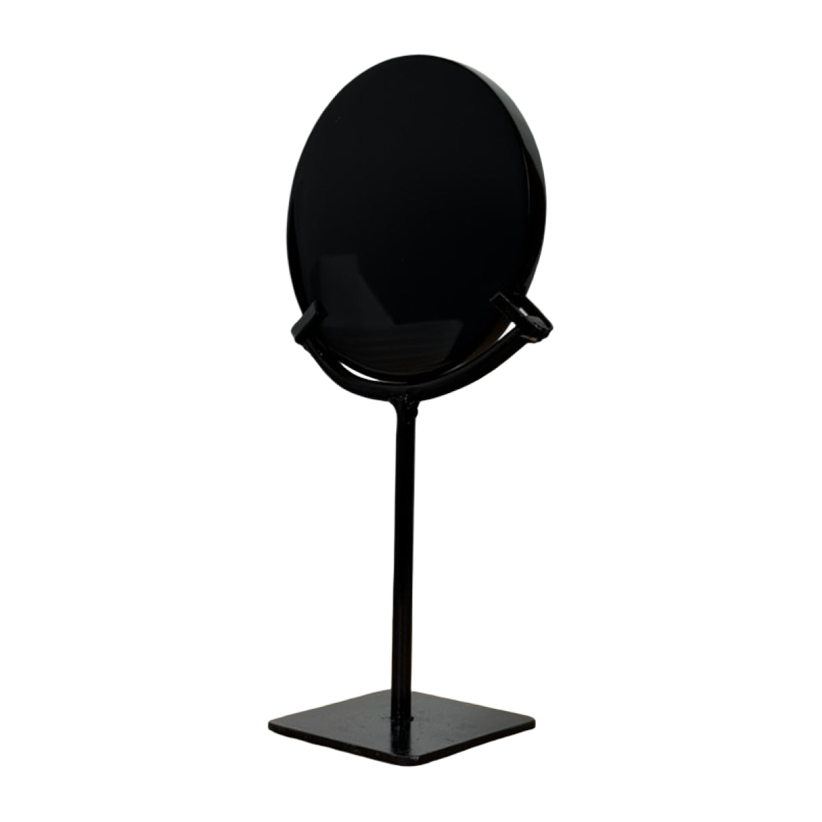 Obsidian mirror (B) — natural, Mexico
