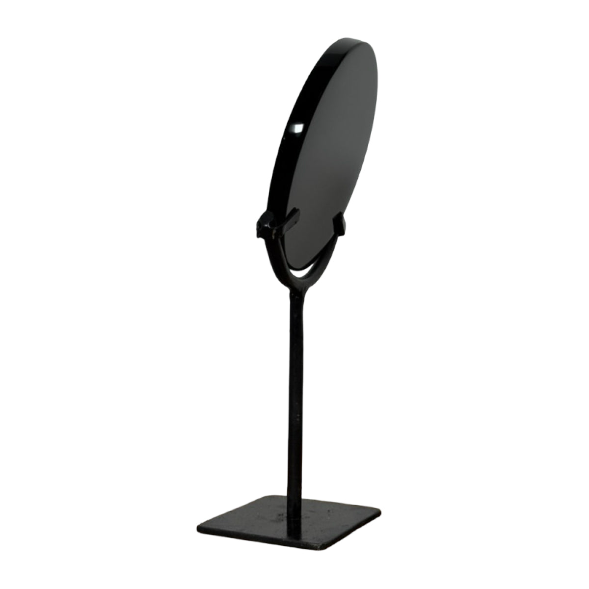 Obsidian mirror (C) — natural, Mexico