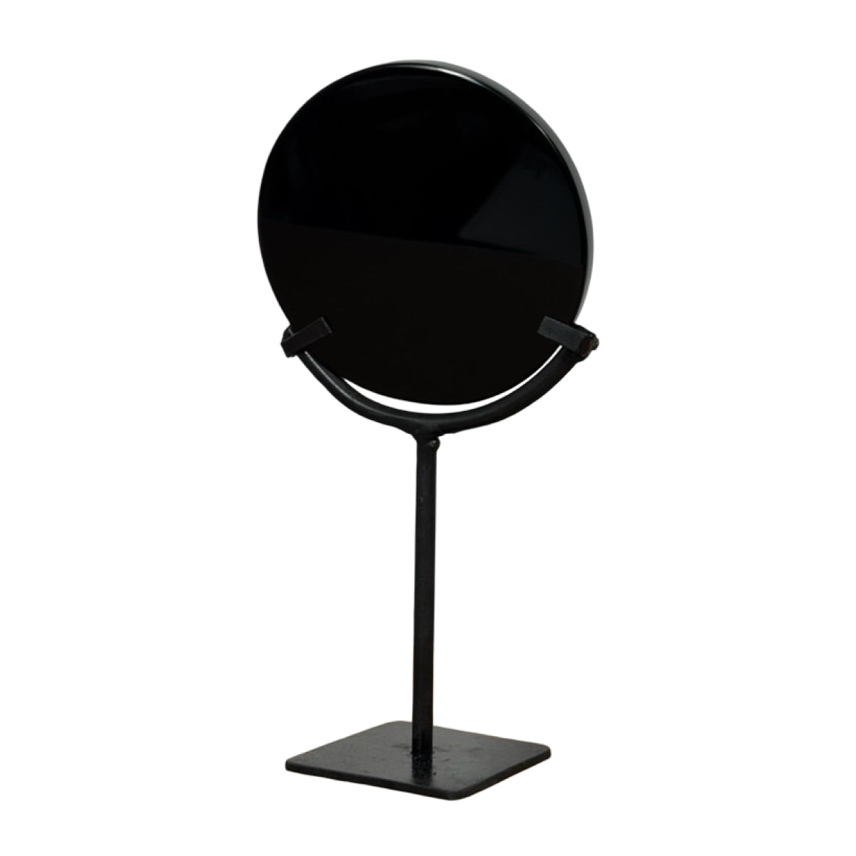 Obsidian mirror (C) — natural, Mexico